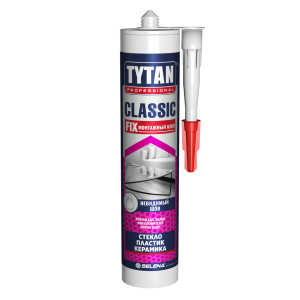  Клей монтажный TYTAN "CLASSIC Fix" прозрачн. 310мл